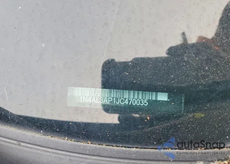 2018 Nissan Altima 2.5 из США, поврежденный, VIN 1N4AL3AP1JC470035